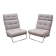 Set of lounge armchairs, Italian design, 1970s, production: Italy