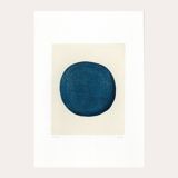 Peinture sur papier - H609 - tableau signé Eawy