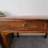 Chestnut wood desk