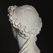 Buste en plâtre de l'empereur Auguste