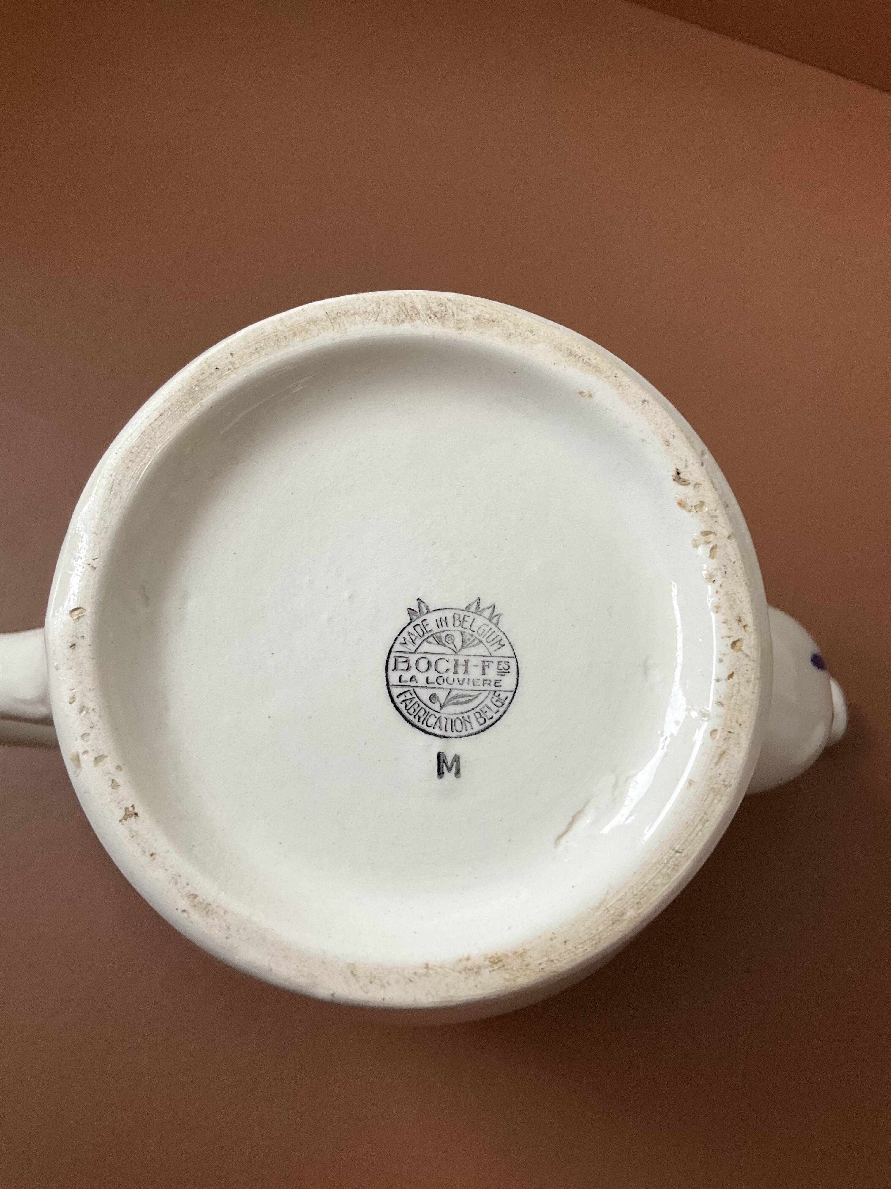 Vintage teapot Boch La Louvière 1,5L