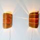 Model V155 Curved Pine Veneer Wall Lamps By Hans-Agne Jakobsson For Markaryd, Sweden 1960S