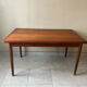 Vintage teak scandinavian signed table