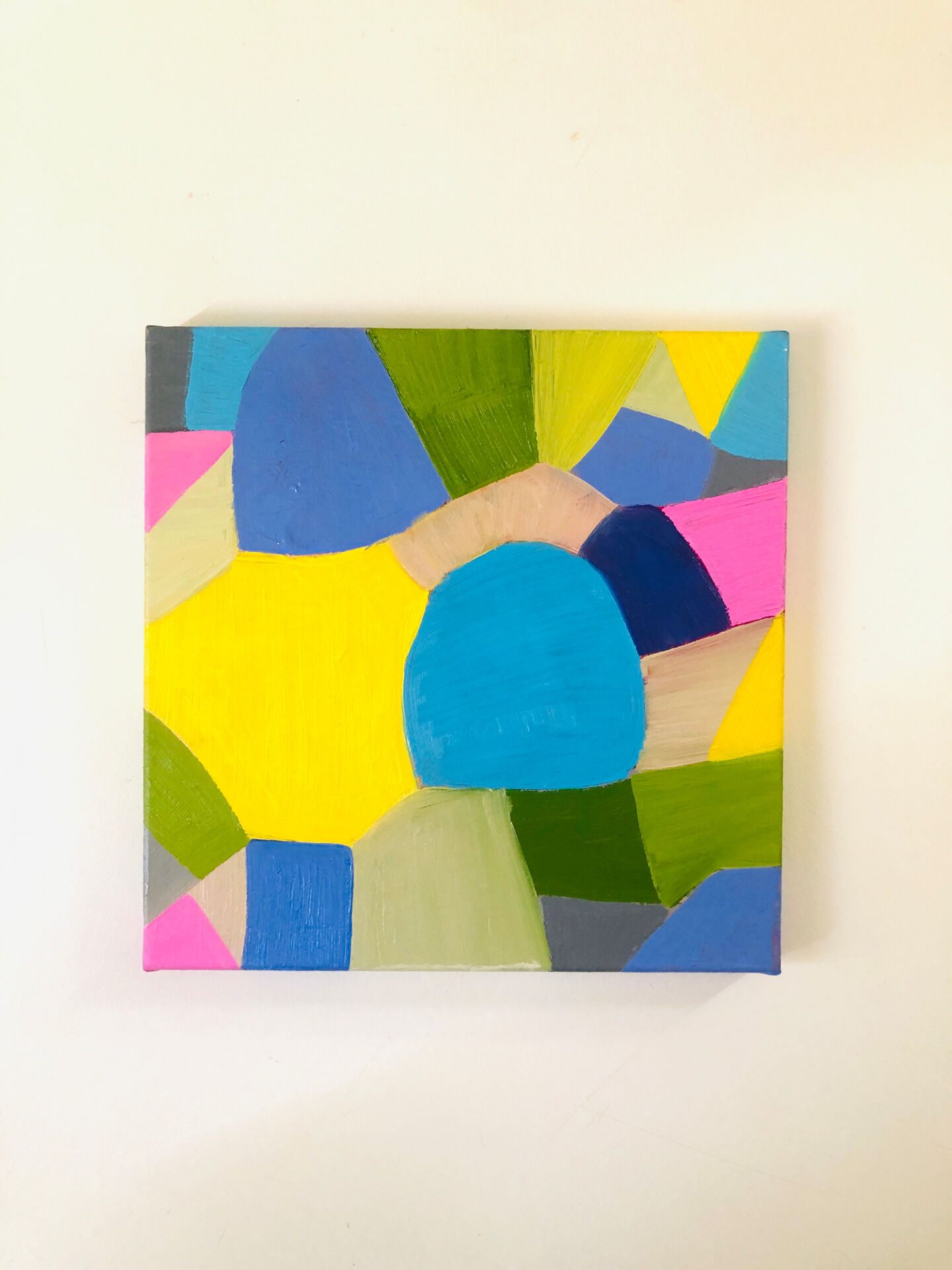 Tableau Huile Abstrait