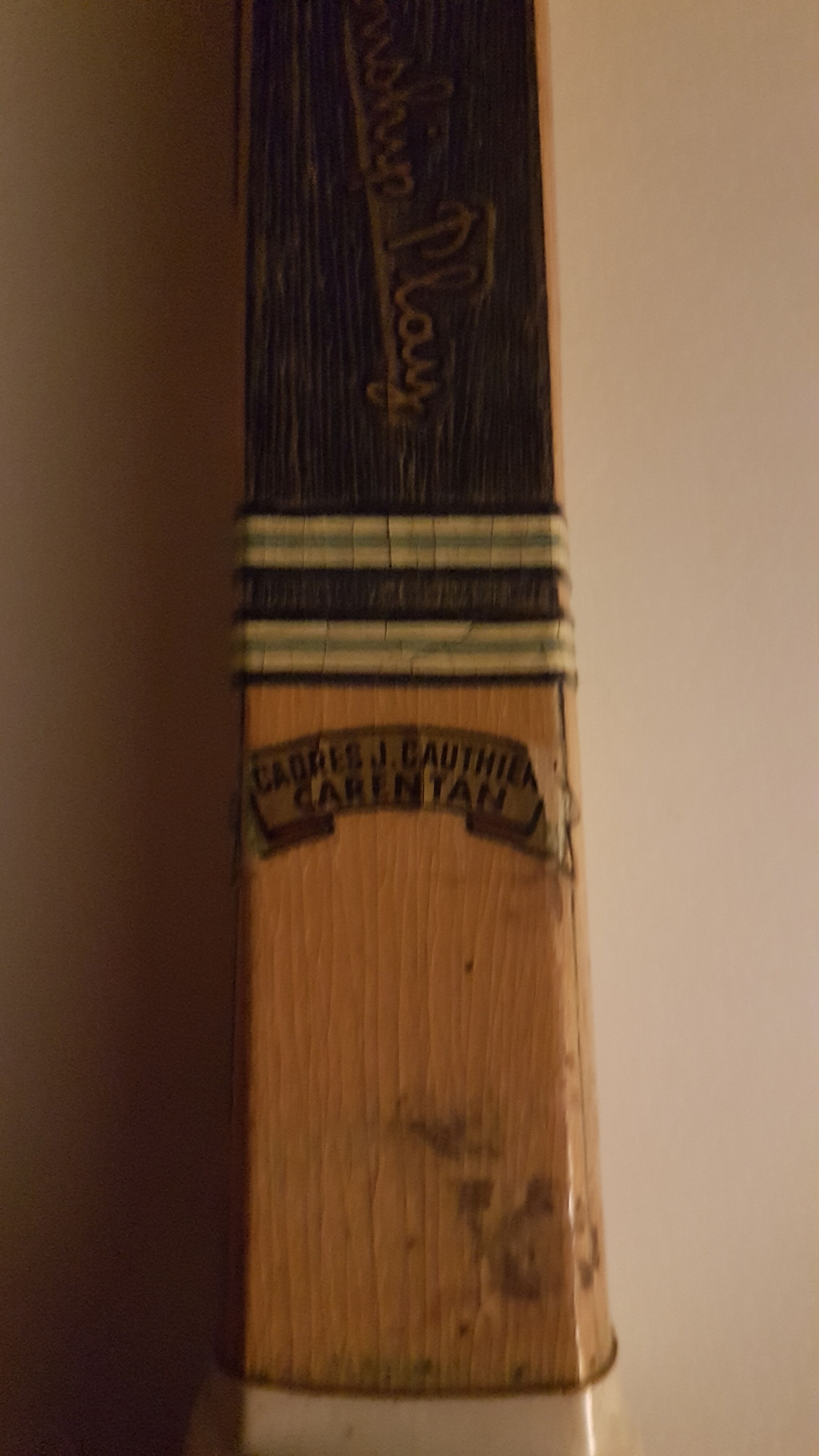 Gauthier period 70 tennis racket "model filed"