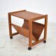 Aksel Kjersgaard Newspaper rack 1960s teak side table Danish Vintage