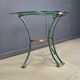Vintage brass and metal console, 1970s - France