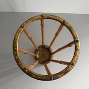 Bamboo and brass umbrella stand, 1960s, Germany