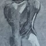 large painting signed Hélène Vogt (1902-1994)