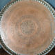 Moroccan tray for copper tea engraved early twentieth century