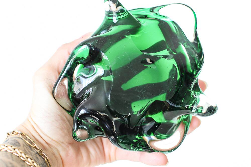 Glass ashtray