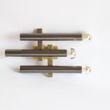 Chrome wall light by Sciolari for Boulanger, Belgium 1970s