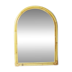 Large bamboo arch wall mirror, Italian, Riviera style, 1950s-60s.
