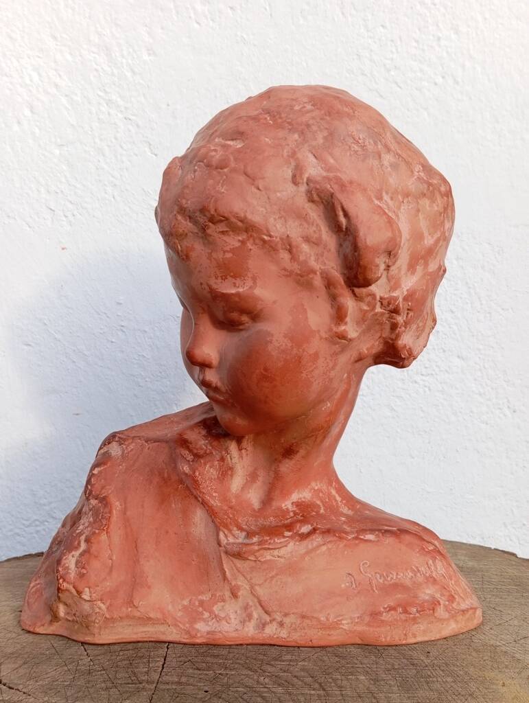 Terracotta bust Amedeo Gennarelli