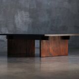 Bamboo Coffee Table by Axel Vervoordt, Belgium, 1980s