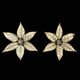Pair of Massive wall lamps, designed by Willy Daro. 70s