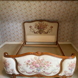 Cadre de lit corbeille Louis XV