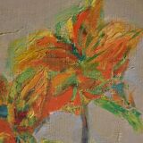 Paul Alex Deschmacker, Lily in a white vase (circa 1940)