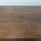 Antique French farmhouse table with two drawers and an extendable leaf.