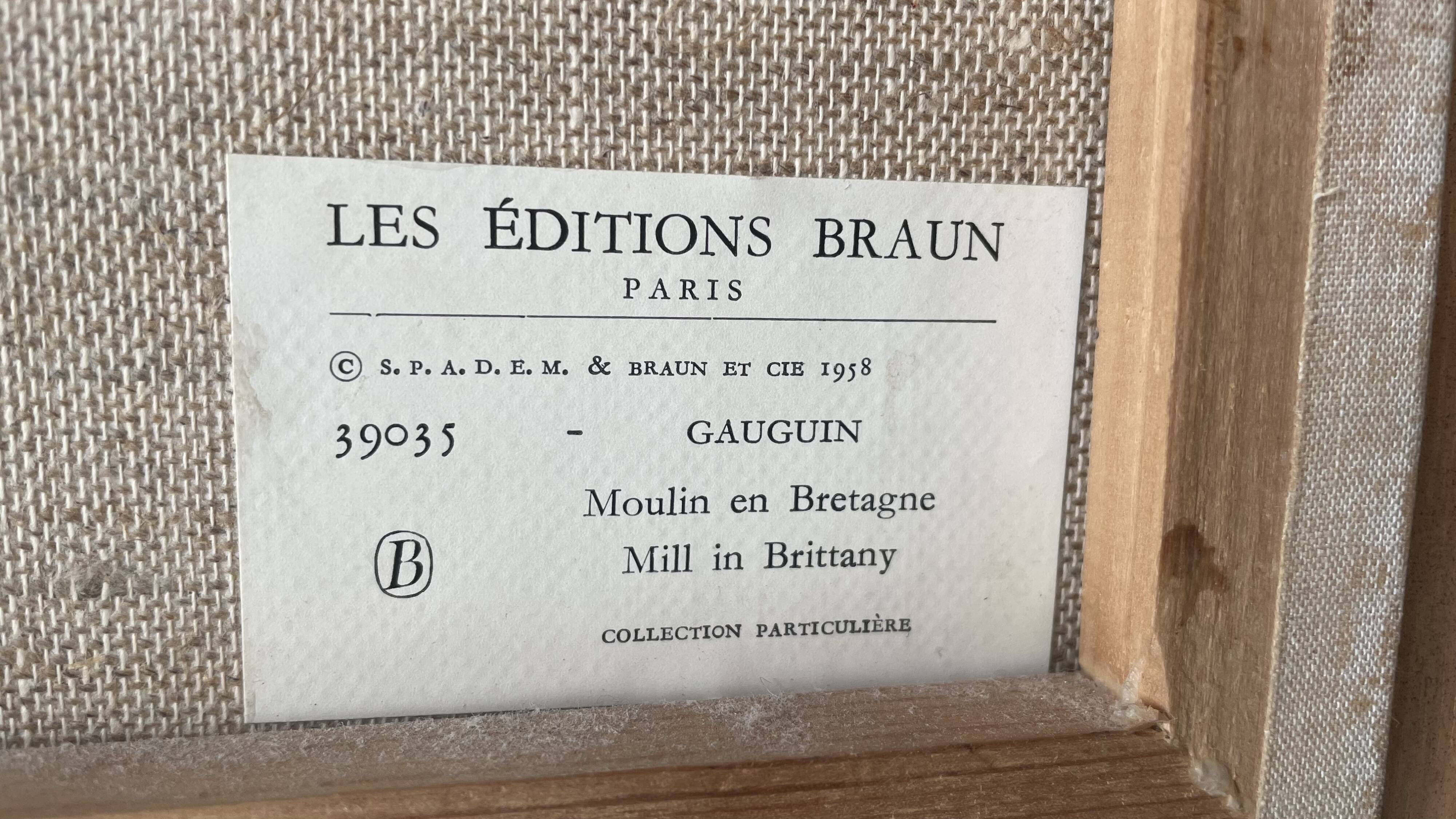 Frame Les Éditions Braun Paris Gauguin
