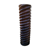 Old wooden harness column