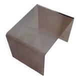 Designer furniture - side table - end table - bedside table by Michel Dumas - 1970 - vintage era