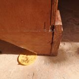 Secrétaire scriban ancien en bois