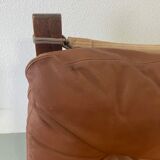 Vintage leather lounge chair Ingmar Relling