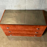 Alcantara chest of drawers