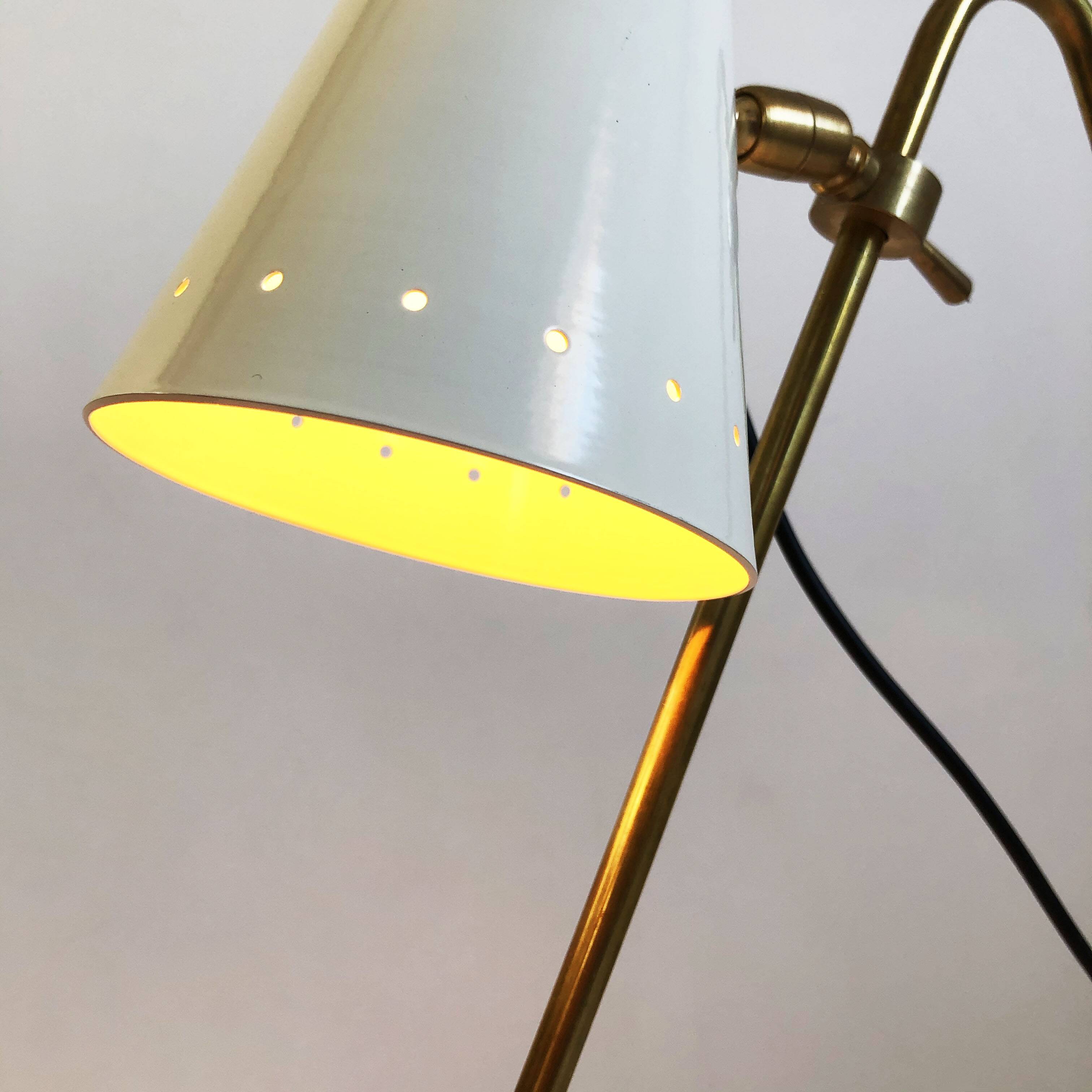 Lampe bipode réglable, 1950