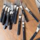 Lot of vintage Ikea cutlery by Olle Gyllang.