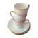 set of 3 cups and old saucers