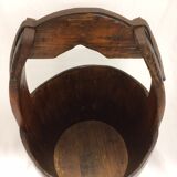 Old Chinese wooden bucket