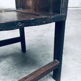 19th Century Primitive Folk Art Armchair