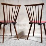 Pair of Scandinavian bistro chairs from the 60s