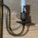 Pair of wall sconces in gilded brass – 2 lights – Louis XVI style
