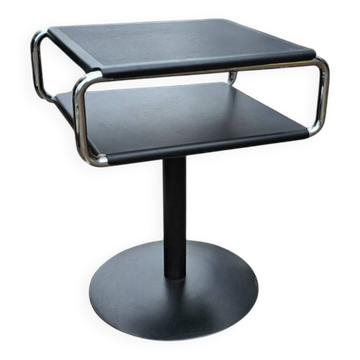 Swivel side table 1980s / France