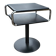 Swivel side table 1980s / France