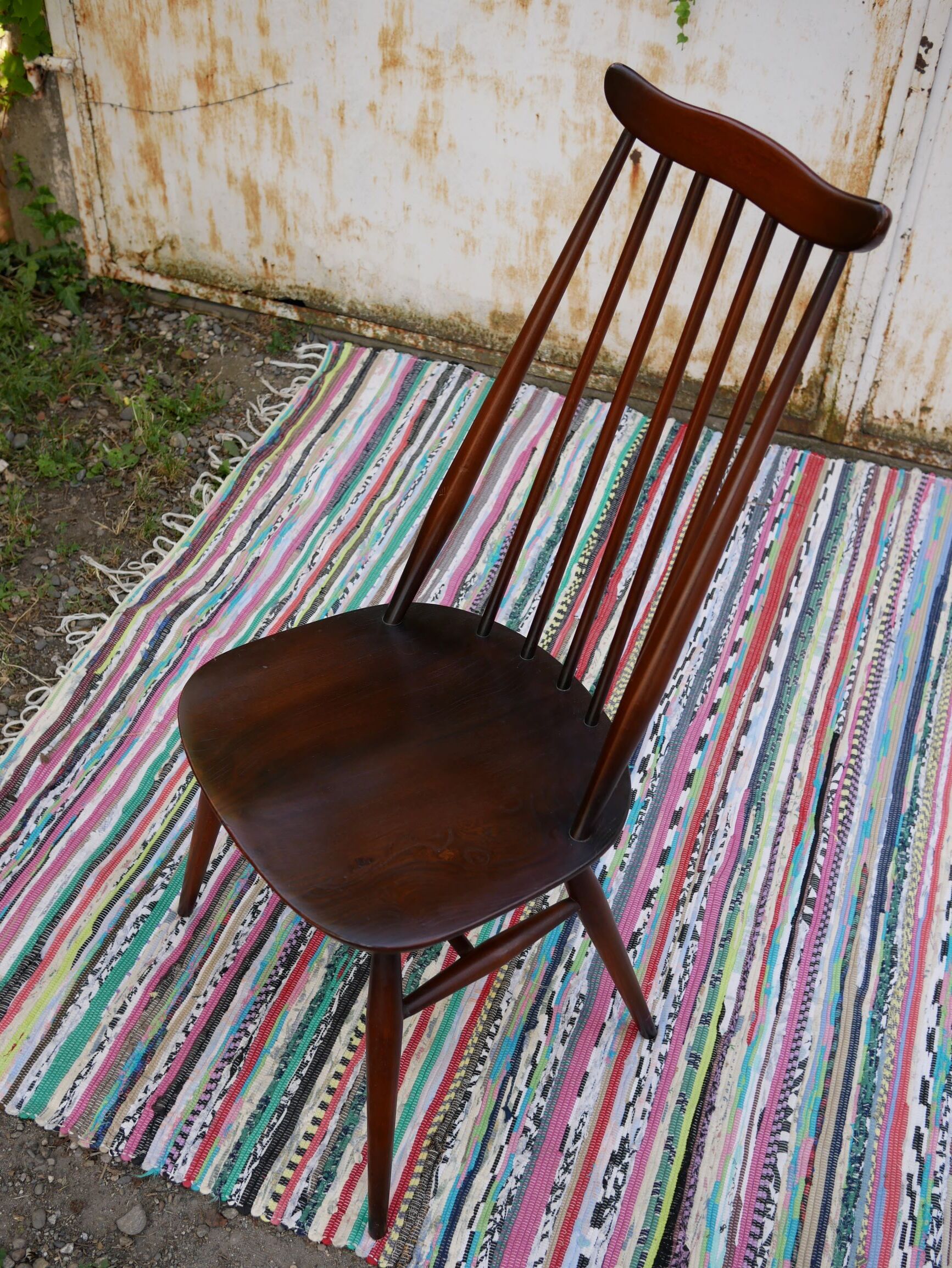 4 chairs vintage Ercol model "goldsmith".