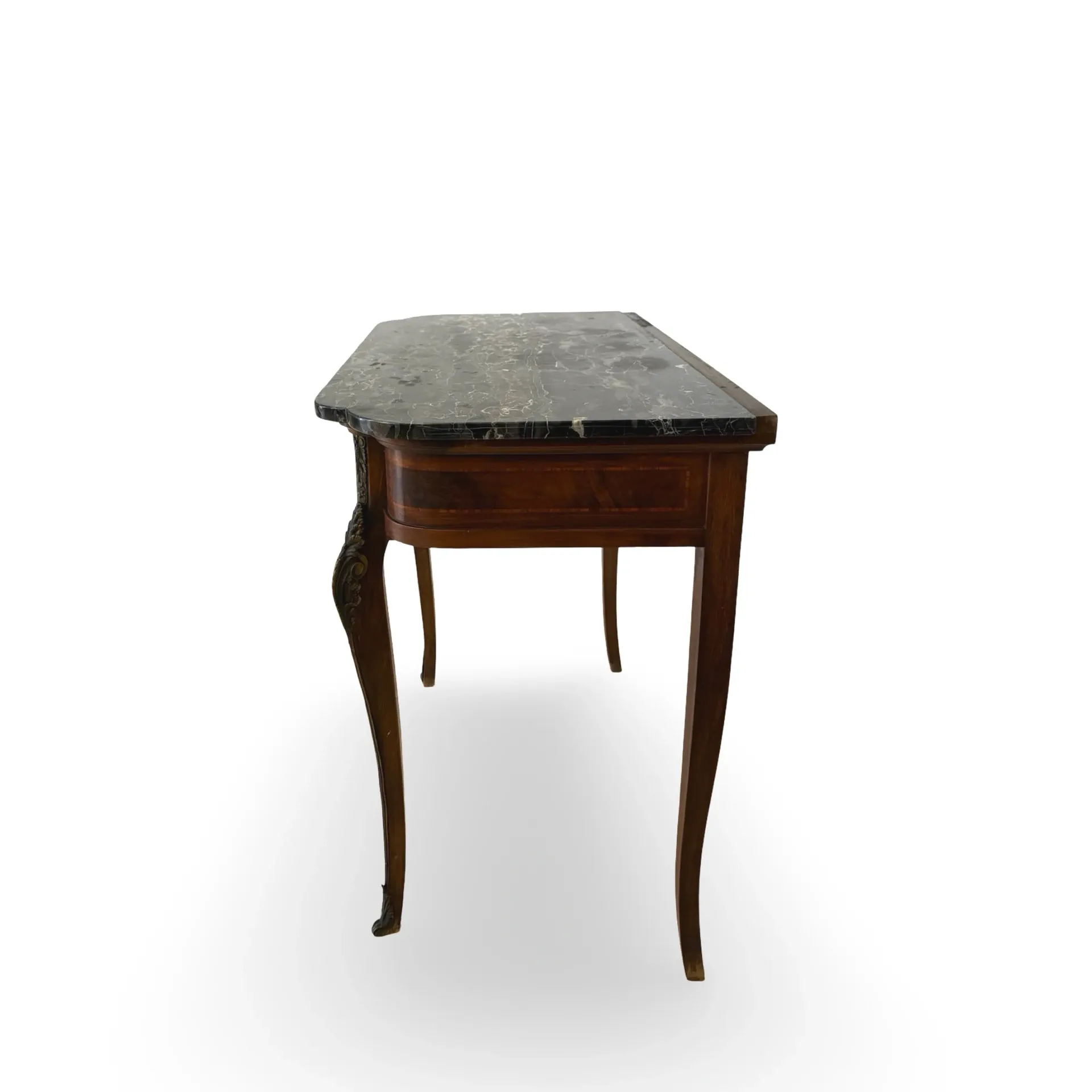 Console Table with Marble Top – 19th Century
