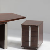 Office desk by eEnnio Fazioli & Ufficio Tecnico for mim, 1970s