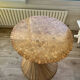 Table bambou et verre