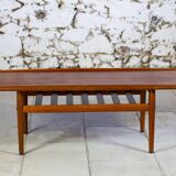 Scandinavian teak coffee table by Grete Jalk, 1960