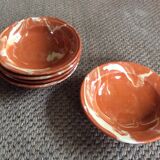 Series of 5 hollow plates