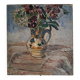 Tableau Ancien Bouquet vers 1950
