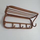 Vintage wooden coat rack