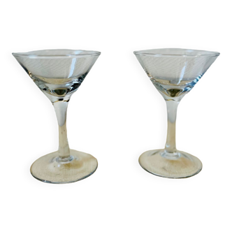 Vintage cocktail glasses