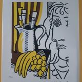 Lithographie de Roy Lichtenstein « Still Life with Picasso »