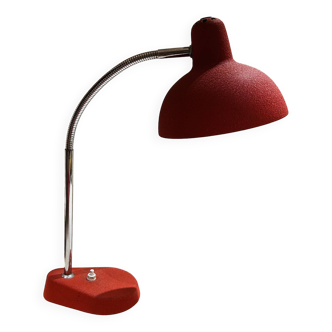 Red Aluminor desk lamp