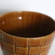 Ancient ceramic pot cover, Saint Clement earthenware, vintage